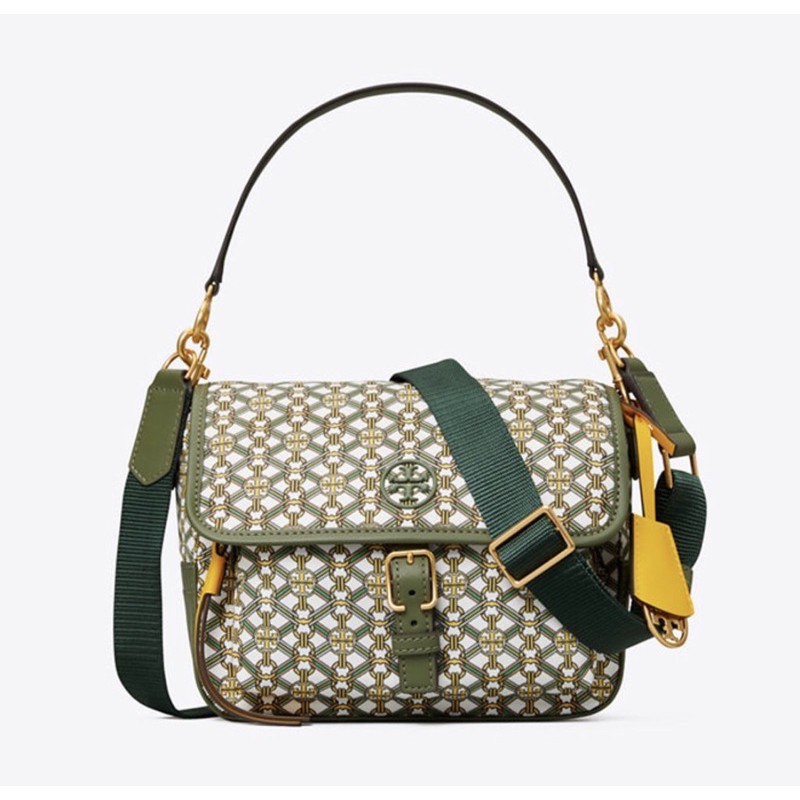 Tory Burch TB Nylon Piper Printed Green