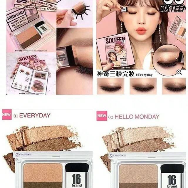 EYESHADOW 2 IN 1 SIXTEEN EYESHADOW