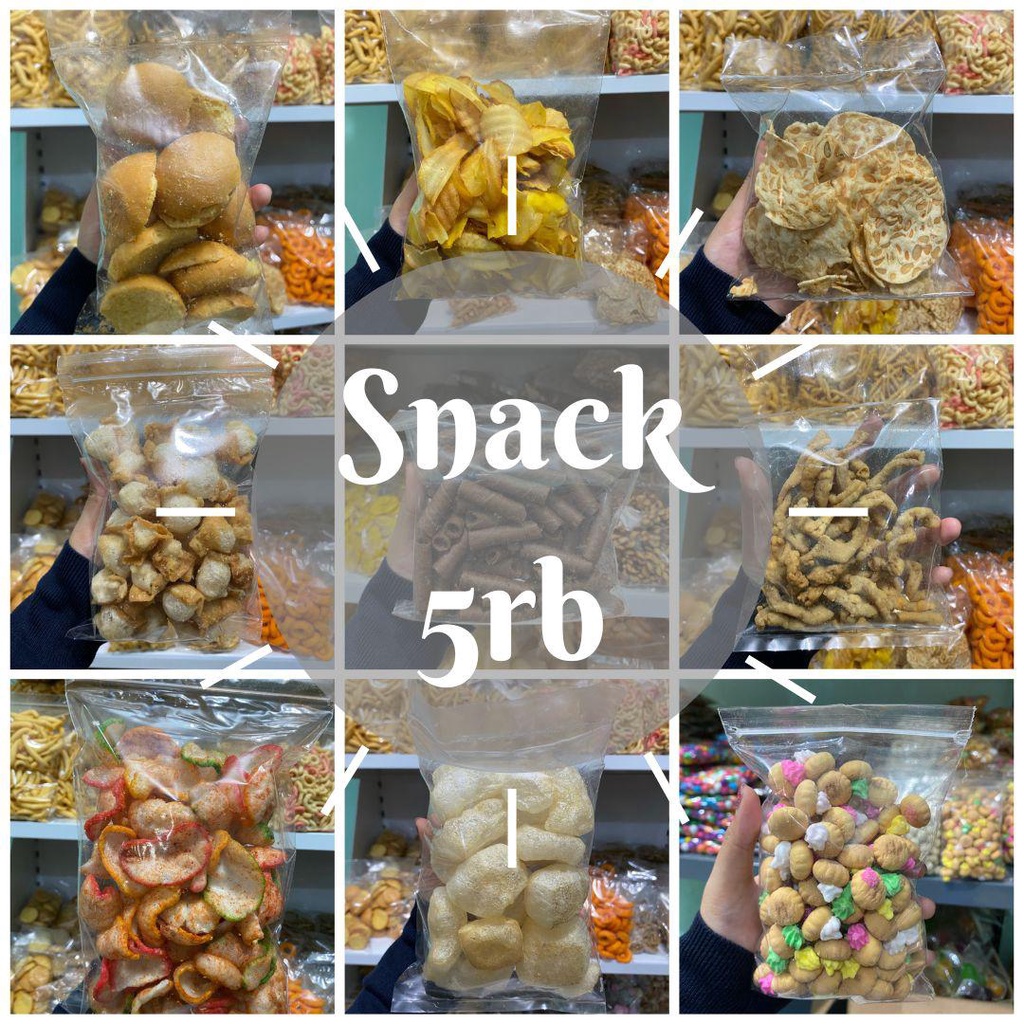 

CEMILAN / JAJANAN MURAH KERUPUK KULIT, TEMPE, USUS, KERIPIK SINGKONG, DLL