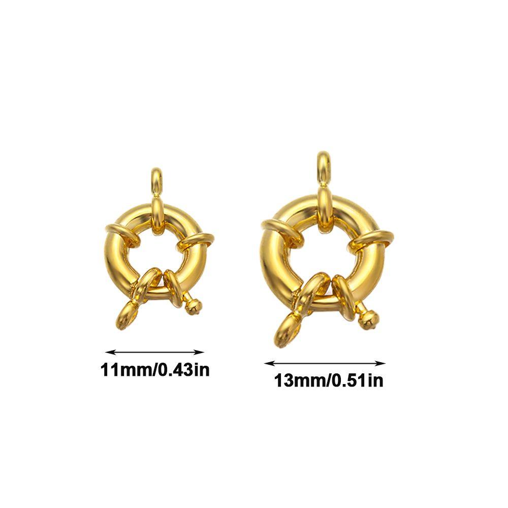 Solighter Kalung Gesper Baru Handmade Aksesoris Kalung DIY Rantai Kalung Gesper