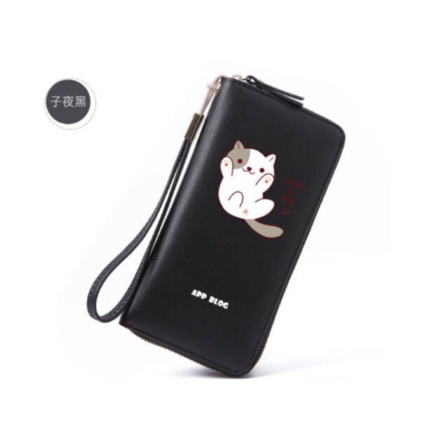 MORYMONY CAT HUG - Dompet Lipat Wanita