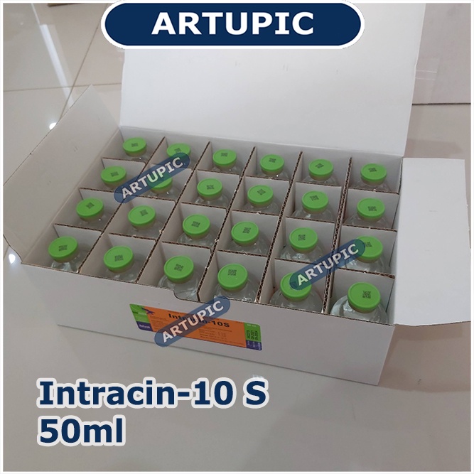 Intracin 10s 50ml Obat Mempercepat Kontraksi Kelahiran Melahirkan Hormon Penambah Kelenjar Air Susu Mengatasi gangguan reproduksi Menghentikan perdarahan pembengkakan puting susu Menggugurkan kebuntingan yang tidak dikehendaki