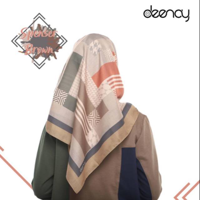 DEENAY SCARVES SPENSER BROWN - ASLI  - ORI