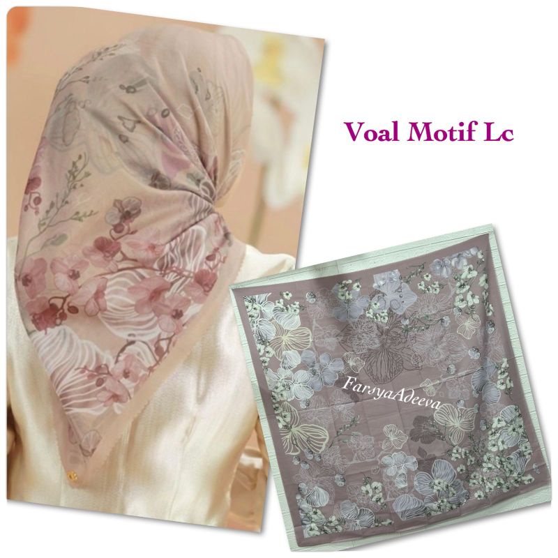 Kerudung hijab shofa segiempat denaay segi empat murah seragam