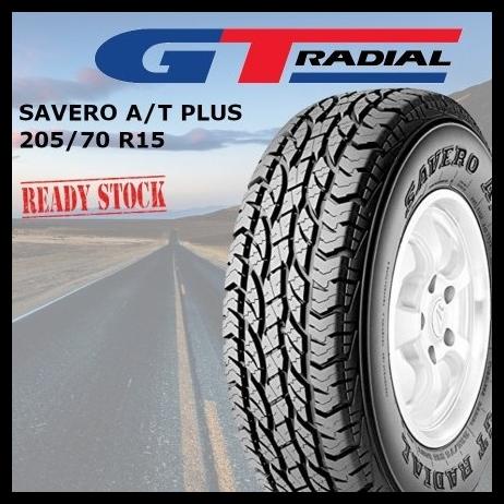 Ban GT Radial SAVERO AT PLUS 205/70R15 TUBELESS 205 / 70 R15