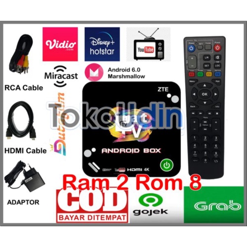 Unik Android tv box zte 4K ram 2 root unlock full aplikasi Berkualitas