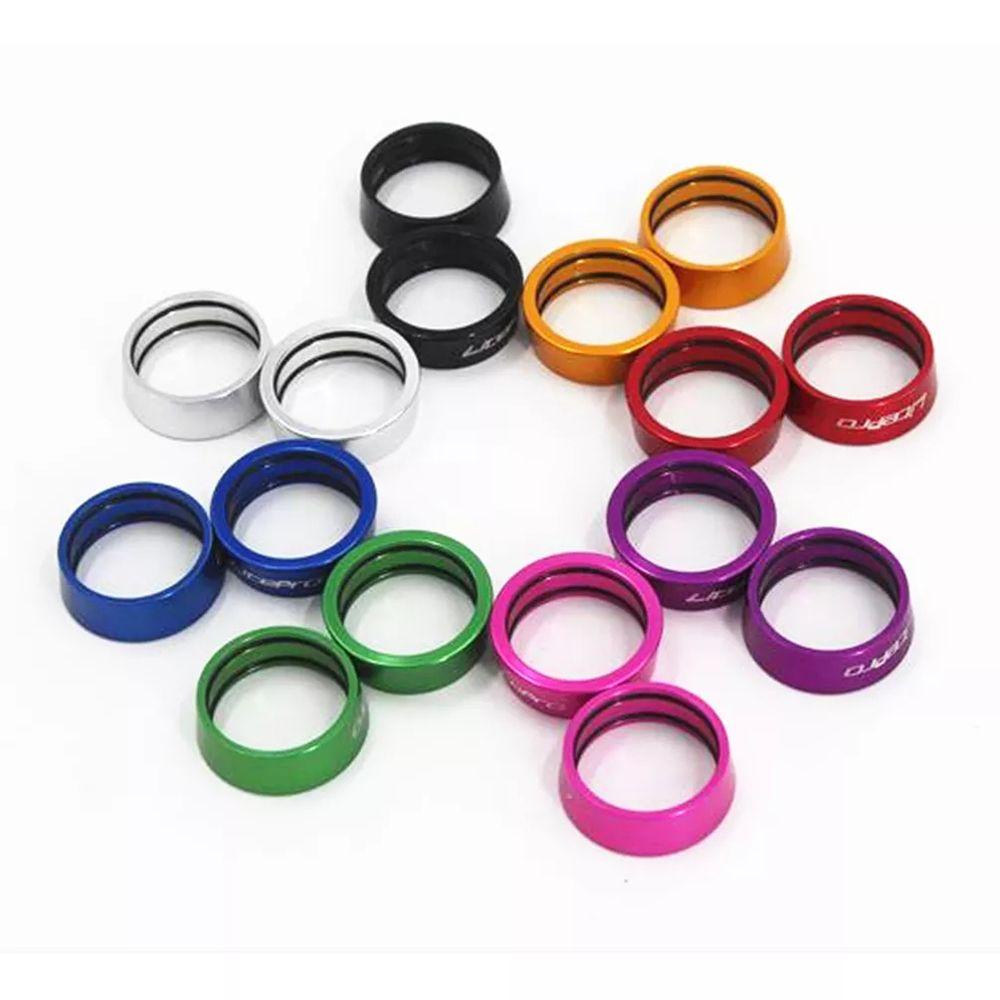 Lanfy Sepeda Lipat Ruang Cincin Sepeda Aksesoris Sepeda Bagian 25.4MM Stang MTB Sepeda Paduan Aluminium Stang Jarak-Cincin