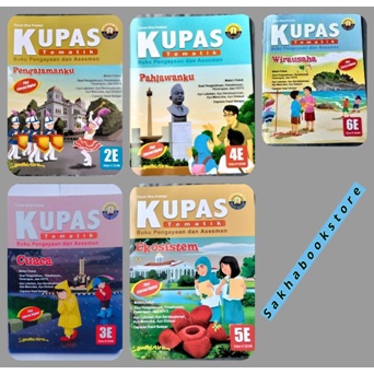 BUKU KUPAS PENGAYAAN PENILAIAN TEMATIK KELAS 2E 3E 4E 5E 6E  SD MI K2013 REVISI YUDHISTIRA