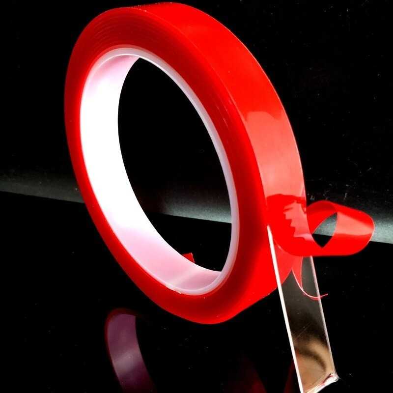 GIJ - XY Selotip Double Sided Tape Transparent Acrylic 3m