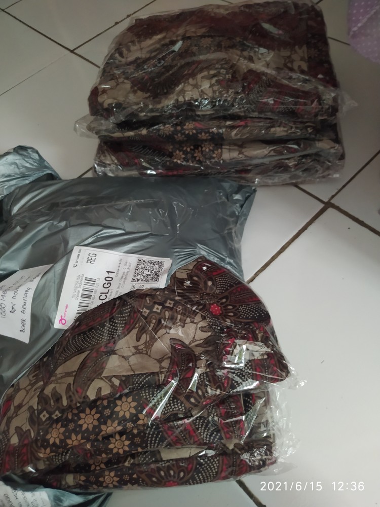 Gamis Batik Jumbo/xxs Xs S M L Xl Xxl Xxxl 4l