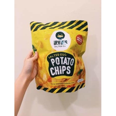 Jual IRVINS Salted Egg Potato Chips 105 Gram (Made In Singapore ...