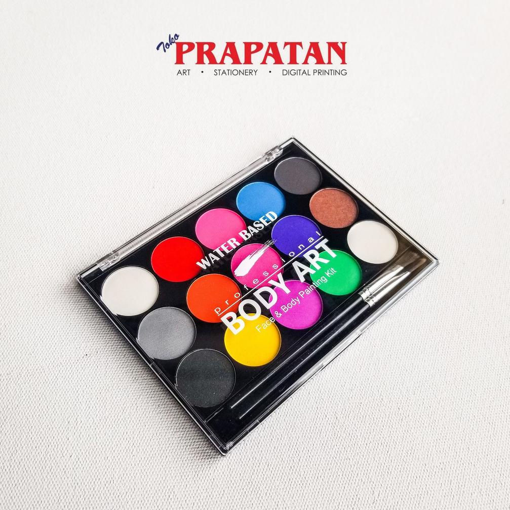 

✢Terlaris❀➬ LV7FV Professional Body Art / Body Face Painting / Cat Wajah / Face Paint 53 ✢Sale
