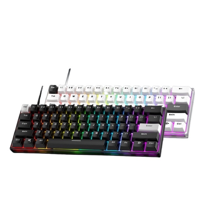 Fantech MAXFIT61 Frost RGB Hotswap Mehcanical Gaming Keyboard