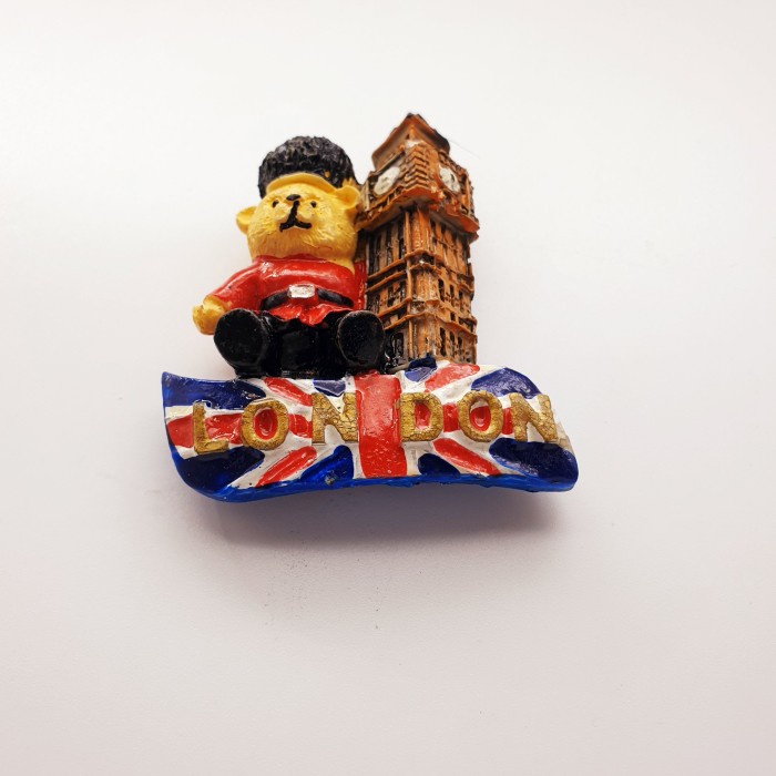 3D Fiber Souvenir Magnet Negara magnet Kulkas Tempelan kulkas LONDON37