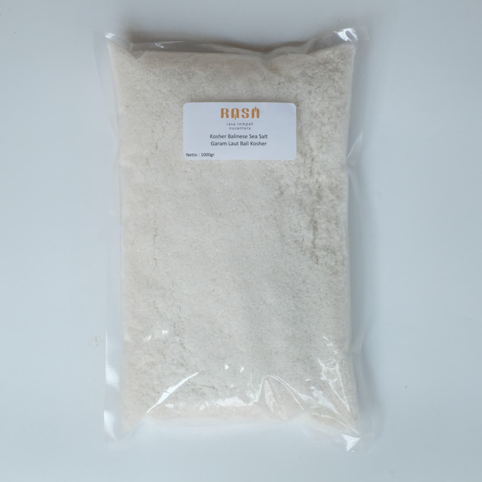 

NEW ARRIVAL - RASA - KOSHER BALINESE SEA SALT / GARAM LAUT BALI KOSHER