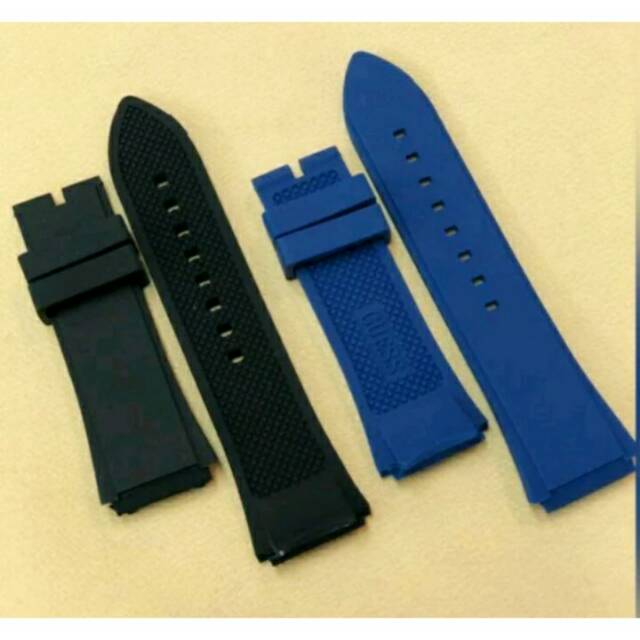 TALI GUESS PRIA STRAP JAM TANGAN RUBBER KARET GC GUES