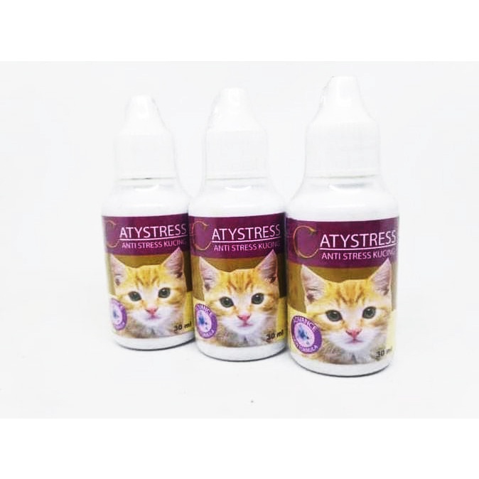 Catystress 30ml Vitamin Obat Anti Stress Kucing