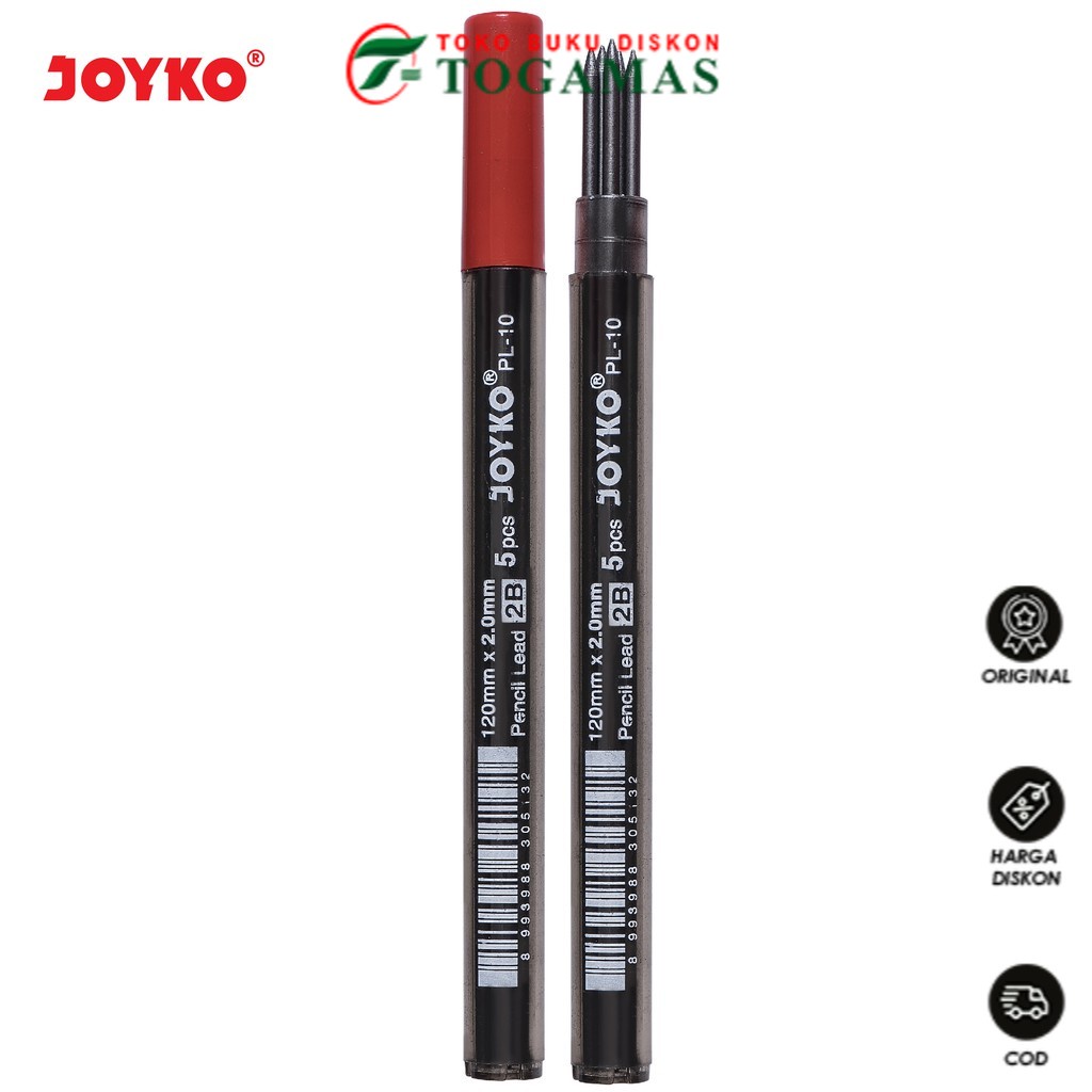 

READY STOCK !! LEAD PENCIL PL-10 2B 2.0 MM JOYKO