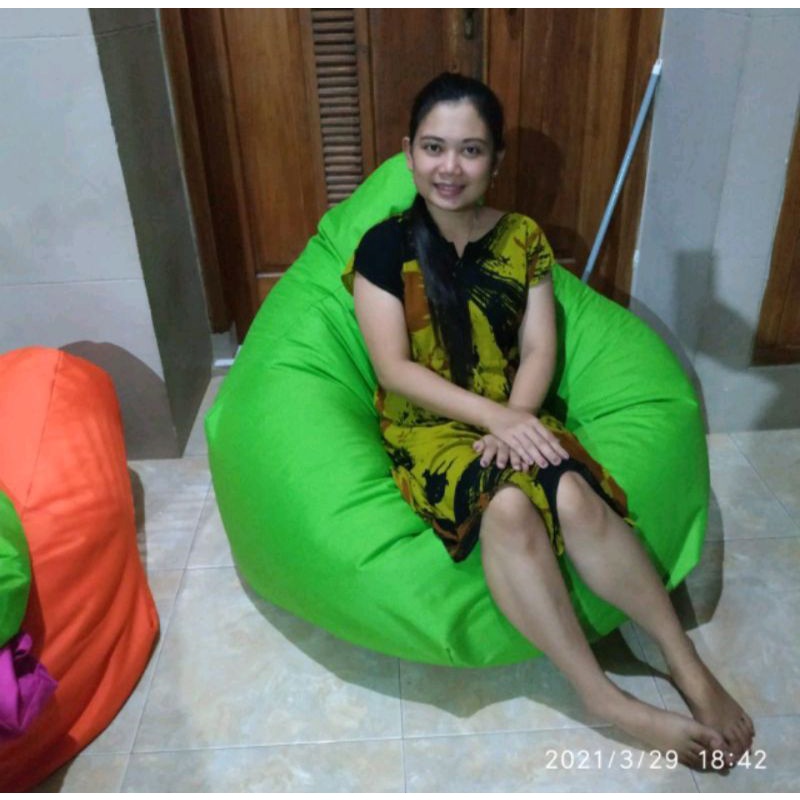 Cover bean bag jumbo watterprof murah