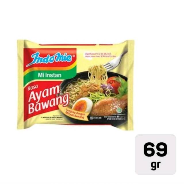 Indomie Mie Ayam Bawang 69 gr.