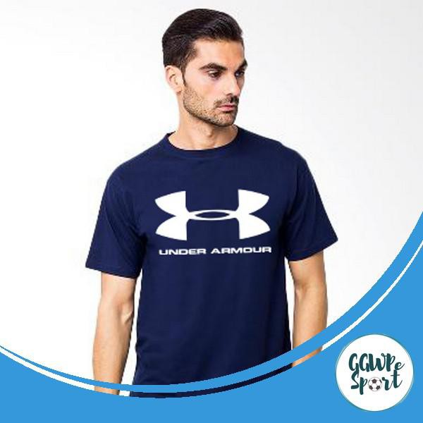 Kaos Distro T Shirt Wanita Pria Premium Combed Cotton 30s Navy Cowok Cewek Kualitas Jaminan Terbaik