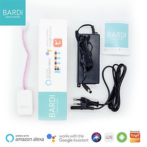 BARDI Smart Adaptor untuk LED strip 10 Meter 4A RGB Home Automation