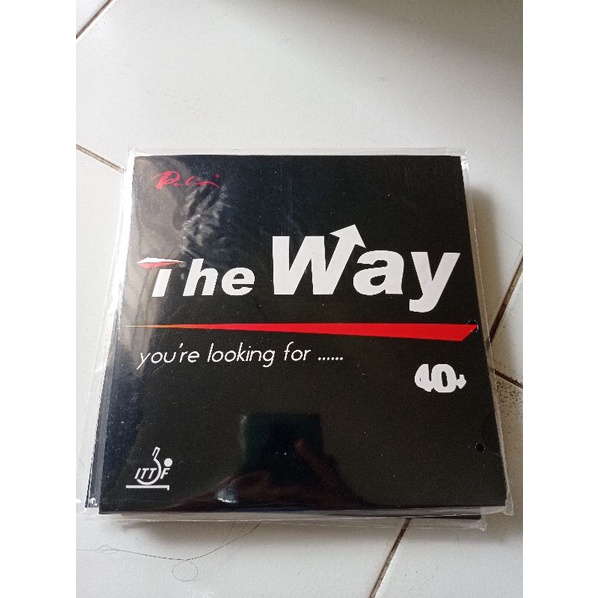 KARET TENIS MEJA PALIO THE WAY 40+ ORIGINAL