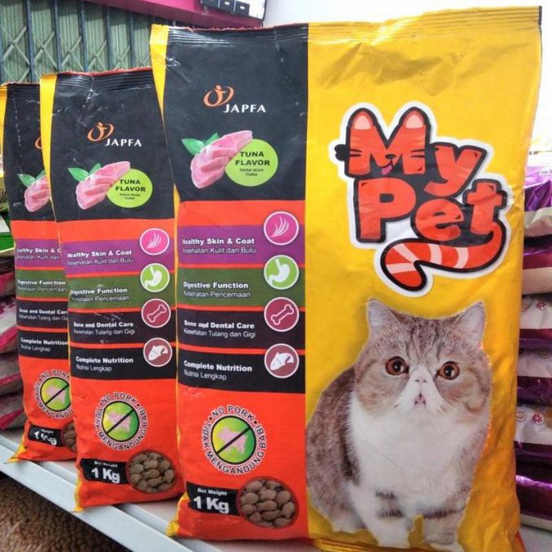 Makanan kucing MY PET  freshpack 1kg