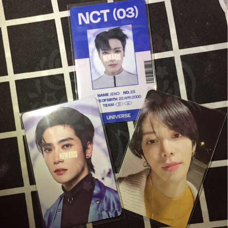 MD UNIVERSE ID CARD JENO PC JAEHYUN PC YUTA