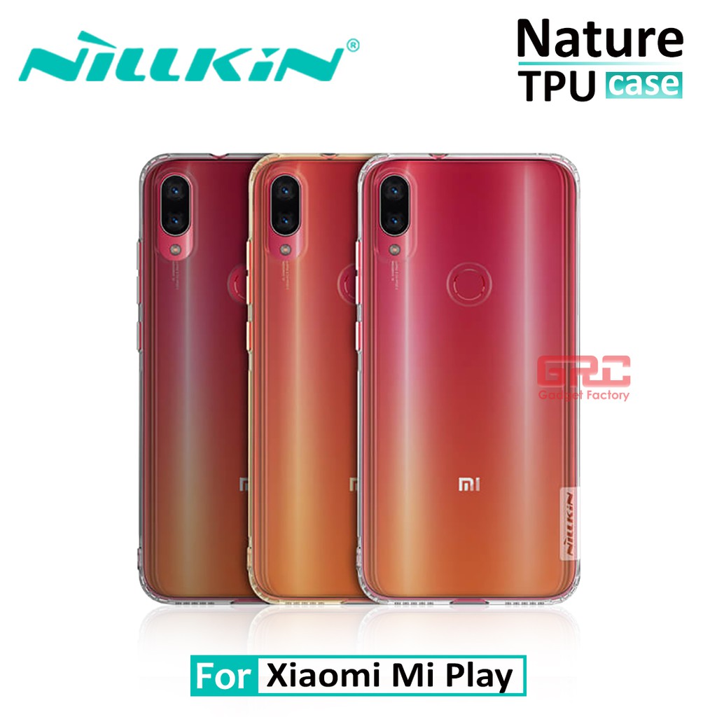 Case XIAOMI Mi Play  Softcase Transparan TPU Original