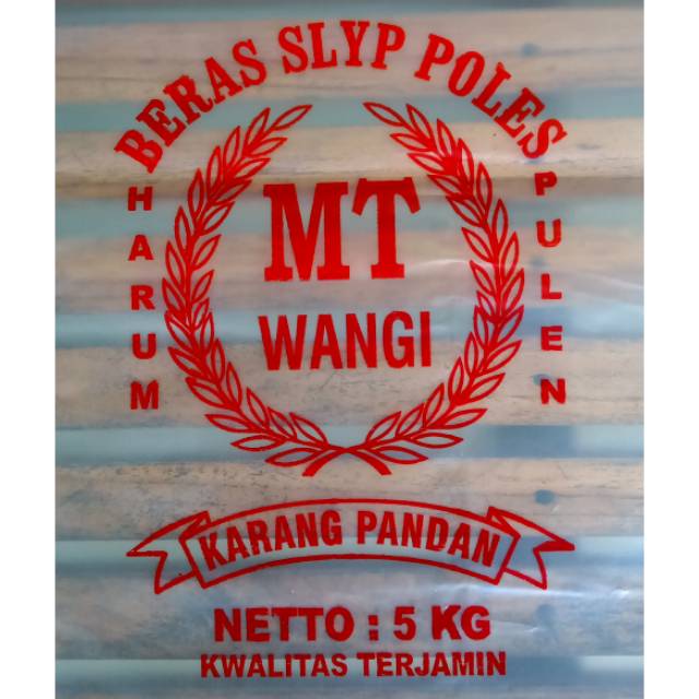 

Plastik Beras 5 kg Mentik Wangi