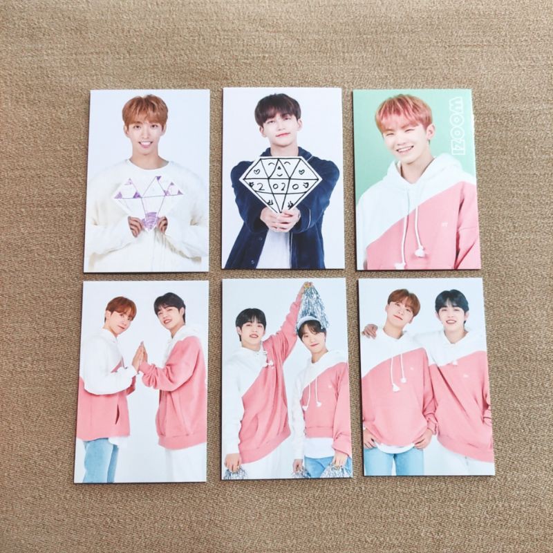 TC / TRADING CARD SEVENTEEN CARATLAND 2020 SCOUPS JEONGHAN WOOZI DK SEUNGKWAN DINO