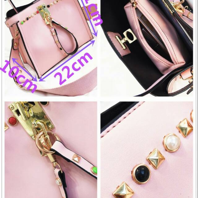 fashion Valentino mini Bag set 2 in one
Series # 7648