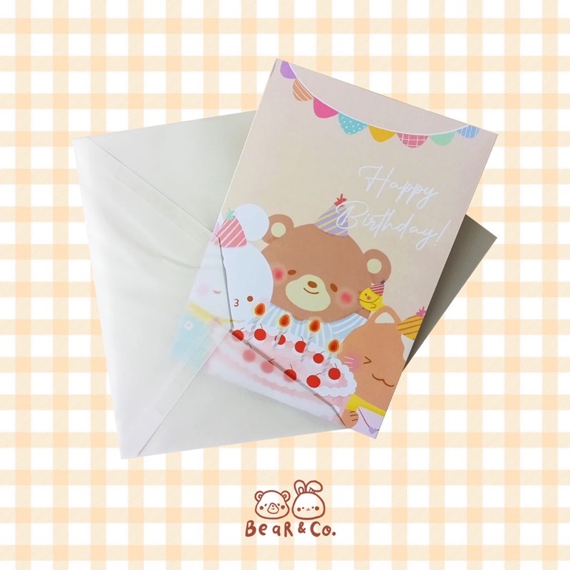 kartu ucapan selamat ulang tahun / birthday card / greeting card premium with vellum envelope &amp; wax seal