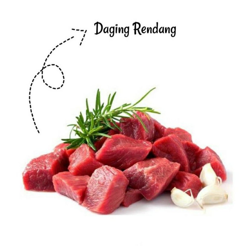 

DAGING RENDANG LOKAL EMPUK @500 gram