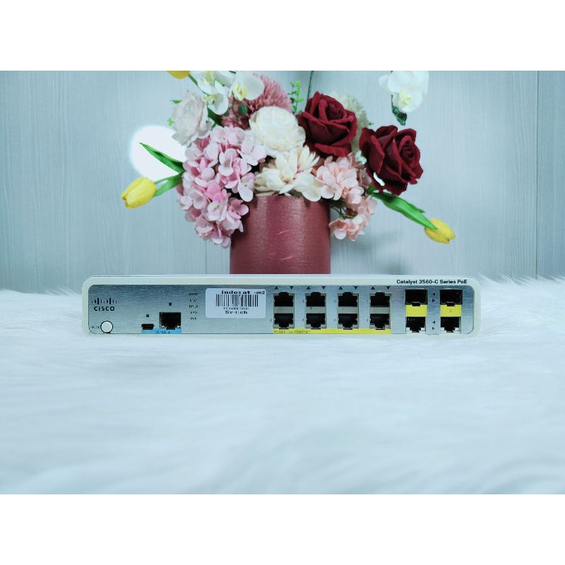 Cisco Router Catalyst WS-C3560C-8PC-S V01 Second Berkualitas