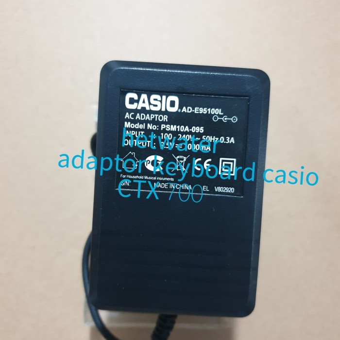 adaptor keyboard casio ctx700 ctx 700