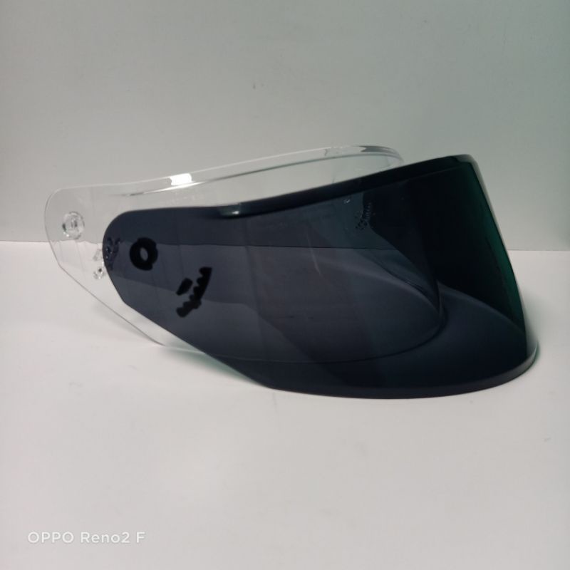 flat visor nhk gp1000 / kaca helm fullface nhk gp1000 / flat visor nhk r75