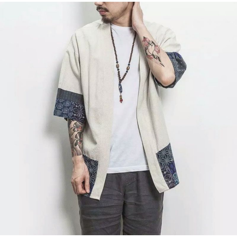 kimono pria wanita bahan linen kimono import kimono jepang kimono pria wanita bahan linen kimono import kimono jepang