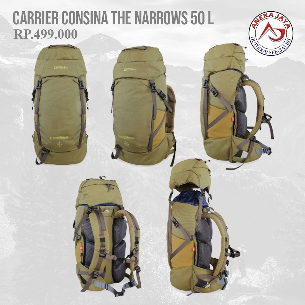 TAS CARRIER CONSINA THE NARROWS 50 LITER