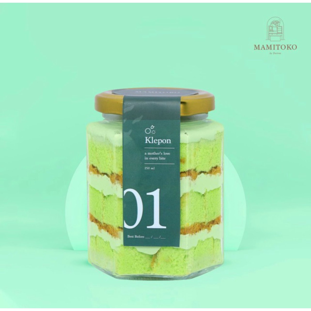 

Mamitoko - Cake In Jar Klepon 350gram