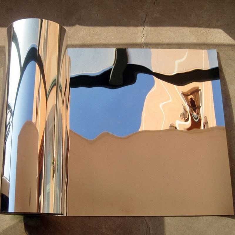 FatihShop SOLEDI Sticker Dekorasi Dinding Reflection Mirror PVC 50x100cm - SL02