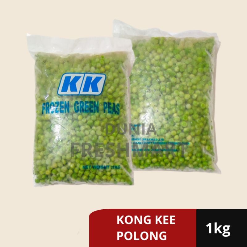 

KK Kacang Polong Beku 1KG GREEN PEAS KONG KEE POLONG FROZEN SAYURAN BEKU