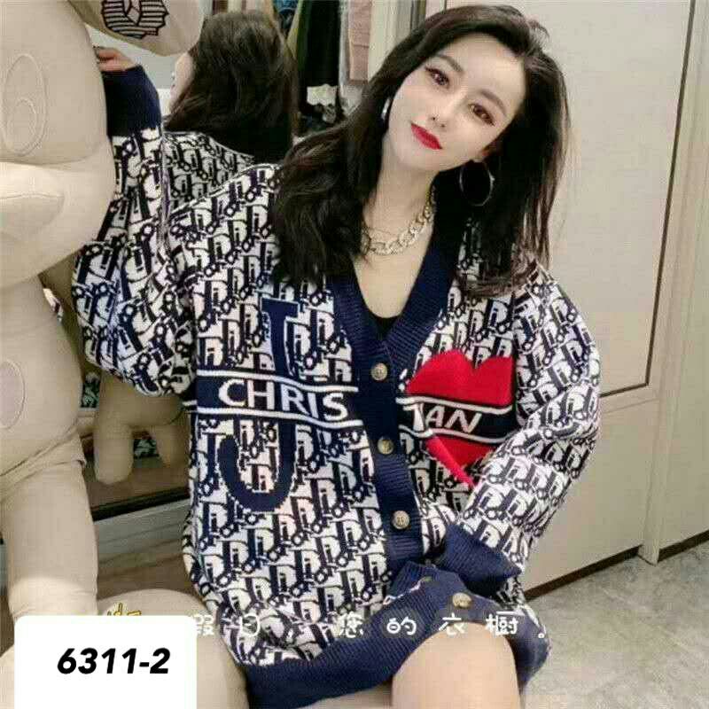 Cardigan rajut Cristian dior