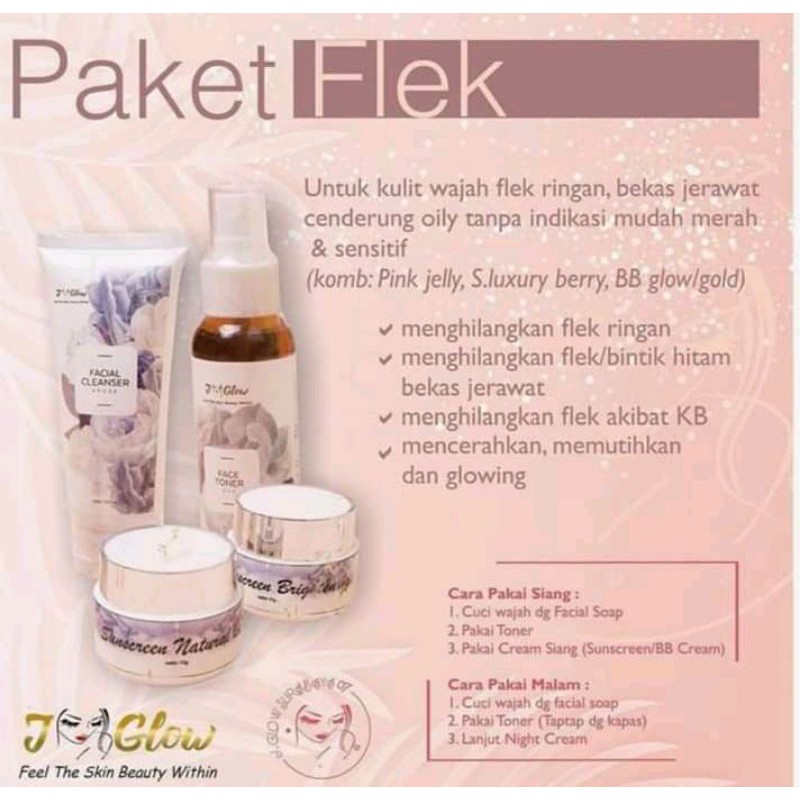 JGLOW PAKET FLEK