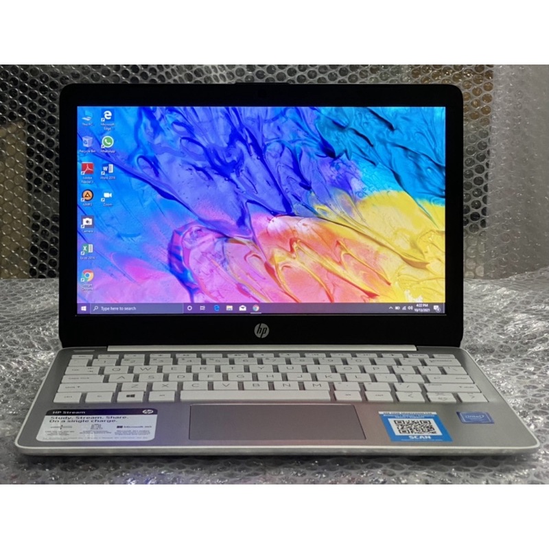 Laptop HP Stream 11-ak0035nr Layar 12inch Second (like NEW)