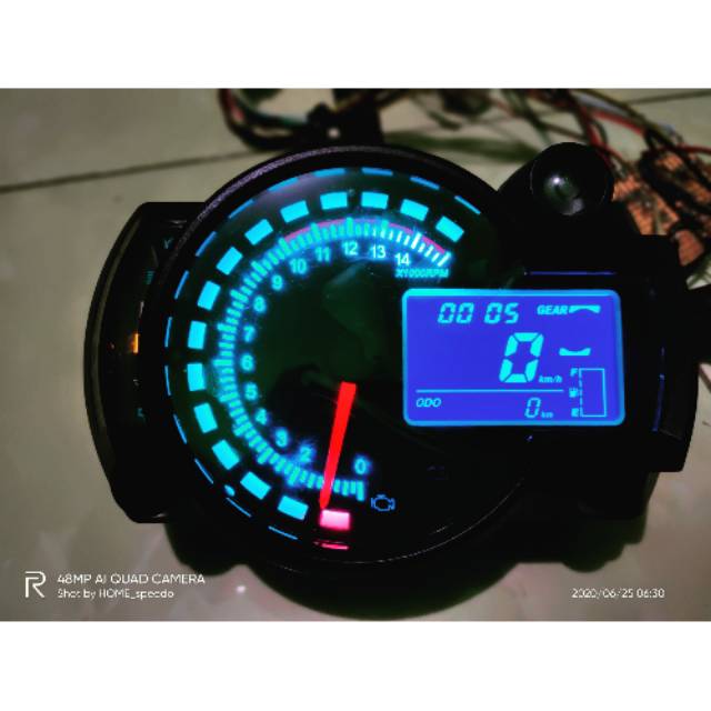 speedometer koso rx2n replika pnp vixion old ninja r rr tiger scorpio