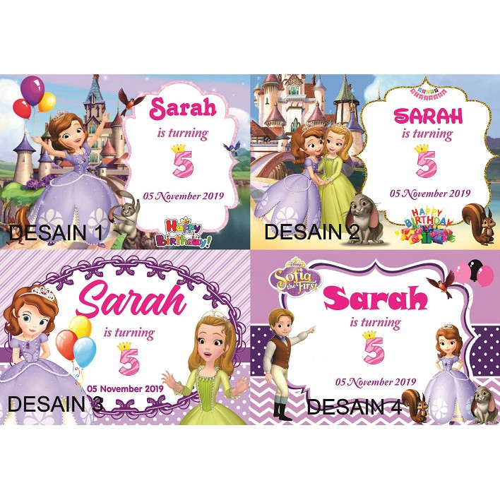 

STIKER LABEL GOODIE BAG BENTO MOTIF SOFIA