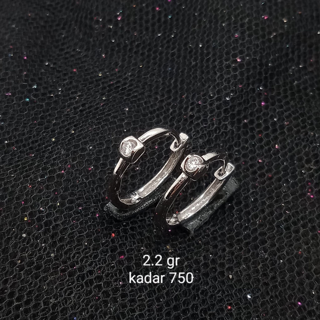 Anting Emas 17K - 2.2 gr Kadar 750 - 220