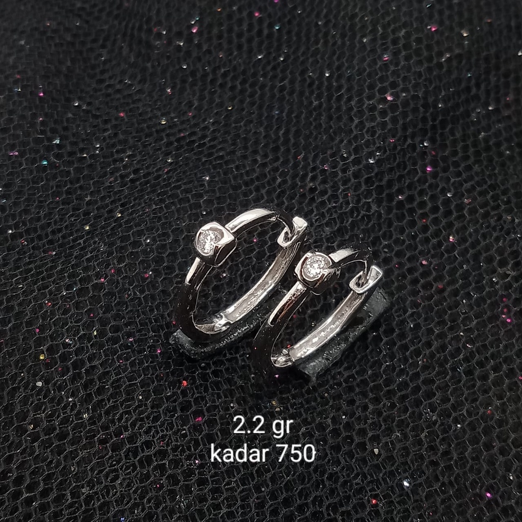 Anting Emas 17K - 2.2 gr Kadar 750 - 220